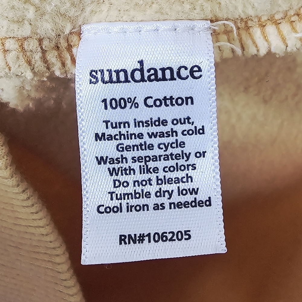 Sundance Eclipse El Sol y La Luna Embroidered Crew Neck Women Sweatshirt Size XS - Picture 4 of 7